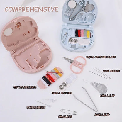 2/1Pcs Portable Manual Sewing Machines Mini Cordless Handheld Stitch For Repair Clothes Leather Fabric Household DIY Sewing Tool