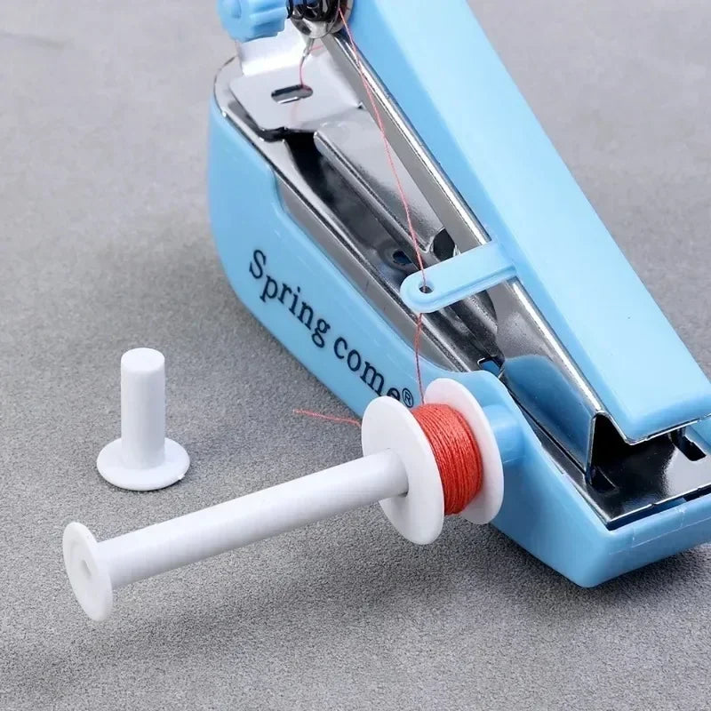 2/1Pcs Portable Manual Sewing Machines Mini Cordless Handheld Stitch For Repair Clothes Leather Fabric Household DIY Sewing Tool